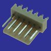 WF-06 PITCH 2.54MM, разъем питания 6 контактов, вилка прямая на плату, шаг 2,54мм
