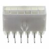 1-770972-0, прямоугольный разъем, серия mini universal mate-n-lok, 12 контакт(-ов), штекер, 4.14 мм, пайка