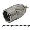 UHF-U8P, разъем высокочастотный, штекер uhf, накрутка на кабель rg8