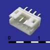 WB-04 (MW-4M) PITCH 2.00MM, разъем питания 4 контакта, вилка прямая на плату, шаг 2,00мм