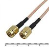 SMA-P/SMA-P-RG316-50CM, разъем высокочастотный, кабельная сборка sma штекер - sma штекер, длина 50 см