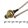 UFL-F/SMA-F JV-003+O 41CM, разъем высокочастотный, кабельная сборка ufl гнездо - sma гнездо, длина 41 см