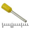 DN00510 YELLOW (1X10MM), наконечник кабельный