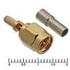 SMA-JC-316P, разъем высокочастотный, штекер sma обжим под rg316