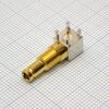 Z1.0/2.303 гн.RG174, разъем рч / коаксиальный, угловое гнездо, горизонтальный монтаж в отверстие