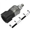 10-0064 BLACK, гнездо 10-0064 черный, монтаж на гайку