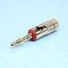 BP-220G/R-EN-DH, штекер металл / banana plug