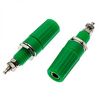 Z019 4MM BINDING POST GREEN, клемма приборная z019 4 мм, зеленый, на панель под пайку