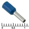 DN01006 BLUE (1.4X6MM), наконечник на кабель dn01006, синий, 1.4x6 мм