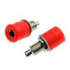 Z031 4MM SOCKET RED, клемма приборная z031 4 мм, разъем красный, диаметр 4 мм