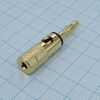 BP-220G/B-EN-DH, штекер металл / banana plug