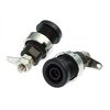 Z016 4MM PANEL JACK BLACK, гнездо z016 4 мм на панель jack черный, на панель под пайку