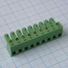15EDGK-5.08-09P-14-00A(H), разъемный клеммный блок, 9 контактов. серия 15edgk-5.08