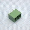 15EDGVC-3.5-03P-14-00A(H), разъемный клеммный блок на плату, 3 контакта. серия 15edgvc-3.5