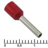DN01510 RED (1.7X10MM), наконечник кабельный трубчатый обжимной