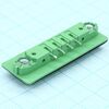 2CDGRM-5.08-04P-14-100A(H), разъемный клеммный блок на плату, 4 контакта. серия 2cdgrm-5.08