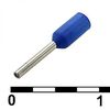 DN00206 BLUE (0.75X6MM), наконечник на кабель dn00206, синий, 0.75x6 мм