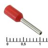 DN00508 RED (1X8MM), наконечник на кабель dn00508, красный, 1x8 мм