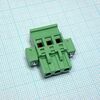 2EDGKAM-5.08-03P-14-00A(H), разъемный клеммный блок, 3 контакта. серия 2edgkam-5.08