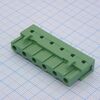 2EDGB-7.62-06P-14-00A(H), клеммный блок вертикальный 6 контактов шаг 7.62мм на плату