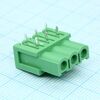 2EDGA-5.08-03P-14-00A(H), блок клеммный соединительный 3 контакта шаг 5.08мм на плату