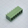 15EDGVC-3.81-06P-14-00A(H), разъемный клеммный блок на плату, 6 контактов. серия 15edgvc-3.81