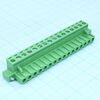 2EDGKM-5.08-16P-14-00A(H), разъемный клеммный блок, 16 контактов. серия 2edgkm-5.08
