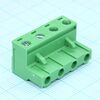 2EDGK-7.5-04P-14-00A(H), разъемный клеммный блок, 4 контакта. серия 2edgk-7.5