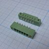 15EDGRM-3.5-06P-14-00A(H), разъемный клеммный блок на плату, 6 контактов. серия 15edgrm-3.5