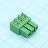 15EDGA-3.81-03P-14-00A(H), разъемный клеммный блок, 3 контакта. серия 15edga-3.81