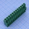 2EDGKA-5.08-12P-14-00A(H), разъемный клеммный блок 12 контактов шаг 5.08мм