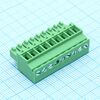 15EDGKA-3.5-09P-14-100A(H), разъемный клеммный блок. серия 15edgkа-3.5, 9 контактов