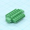 15EDGKAM-3.5-06P-14-100A(H), разъемный клеммный блок. серия 15edgkаm-3.5, 6 контактов
