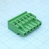 2EDGKA-5.0-06P-14-00A(H), разъемный клеммный блок 6 контактов шаг 5.0мм