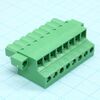 2EDGKCM-5.08-08P-14-00A(H), блок соединительный 8 контактов шаг 5.08мм зеленый