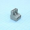 BCP-500- 3 GY, разъемы для печатной платы, номинальный ток: 12 a, расчетное напряжение (iii/2): 320 в, номинальное сечение: 2,5 мм?, полюсов: 3, размер шага: 5 мм, тип подключения: винтовой зажим с натяжной гильзой, цвет: сигнальный серый