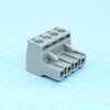 BCP-508- 4 GY, разъемы для печатной платы, номинальный ток: 12 a, расчетное напряжение (iii/2): 320 в, номинальное сечение: 2,5 мм?, полюсов: 4, размер шага: 5,08 мм, тип подключения: винтовой зажим с натяжной гильзой, цвет: сигнальный серый