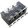 TB-10003, клеммная колодка винтовая с крышкой 6 контактов (2х3) м6, awg6, 10мм2, 100а 600в