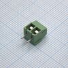 DG350-3.5-02P-14-00A(H), винтовой клеммный блок с защитой провода, 2 контакта. серия dg350-3.5