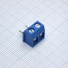 DG301R-5.0-02P-12-00A(H), винтовой клеммный блок с защитой провода, 2 контакта. серия dg301r-5.0