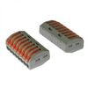 PCT-218, клеммник быстрозажимной 8-и контактный сечение 0.08-2.5 кв.мм