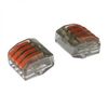 PCT-314, клеммник быстрозажимной 4-х контактный сечение 0.08-2.5 кв.мм