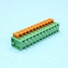 DG142V-5.08-12P-14-00A(H), нажимной безвинтовой клеммный блок на 12 контактов. зажим типа торцевой контакт. серия dg142r-5.08