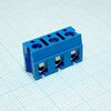 DG300R-7.5-03P-12-00A(H), винтовой клеммный блок с защитой провода, 3 контакта. серия dg300r-7.5
