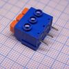 DG390-5.0-03P-12-00A(H), нажимной безвинтовой клеммный блок на 3 контакта. зажим типа торцевой контакт серия dg390-5.0