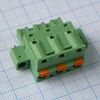 2EDGKDM-7.62-03P-14-00A(H), нажимной безвинтовой клеммный блок 3 контакта шаг 7.62мм