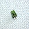 282834-2, клеммная колодка типа провод-плата, 2.54 мм, 2 вывода, 30 awg, 1.4 мм2, винт