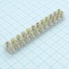 Колодка клеммная PA12-3A-4mm U-Type, колодка клеммная 400в 3а 12 клемм