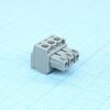 BCP-381- 3 G, разъемы для печатной платы, номинальный ток: 8 a, расчетное напряжение (iii/2): 160 в, номинальное сечение: 1,5 мм?, полюсов: 3, размер шага: 3,81 мм, тип подключения: винтовой зажим с натяжной гильзой, цвет: сигнальный серый