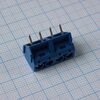 DG301S-5.0-04P-12-00A(H), винтовой клеммный блок с защитой провода, 4 контакта. серия dg301s-5.0